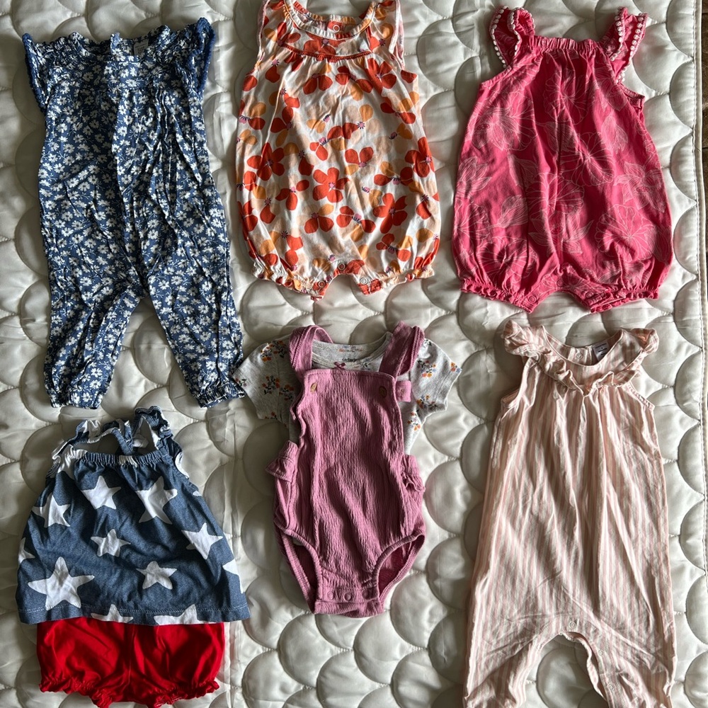 Spring and summer baby bundle 3-6m